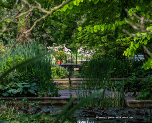 Stadtpark - Gartenbau in urbanen Gebieten wie die Stadt Zürich