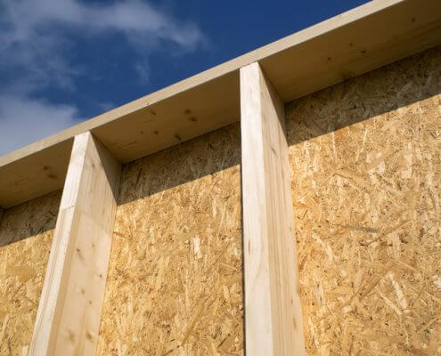 Mit Holzsystem zum schnellen Haus