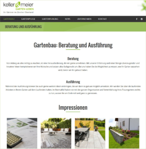 Keller Meier Gartenbau Zürcher Oberland