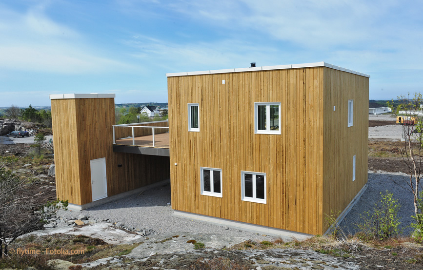 Minergie-Holzhaus: Energie sparen